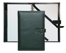 Green Leather Forever Refillable Journals