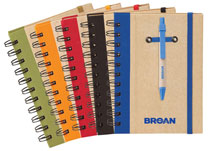 Custom Notebooks with Pens